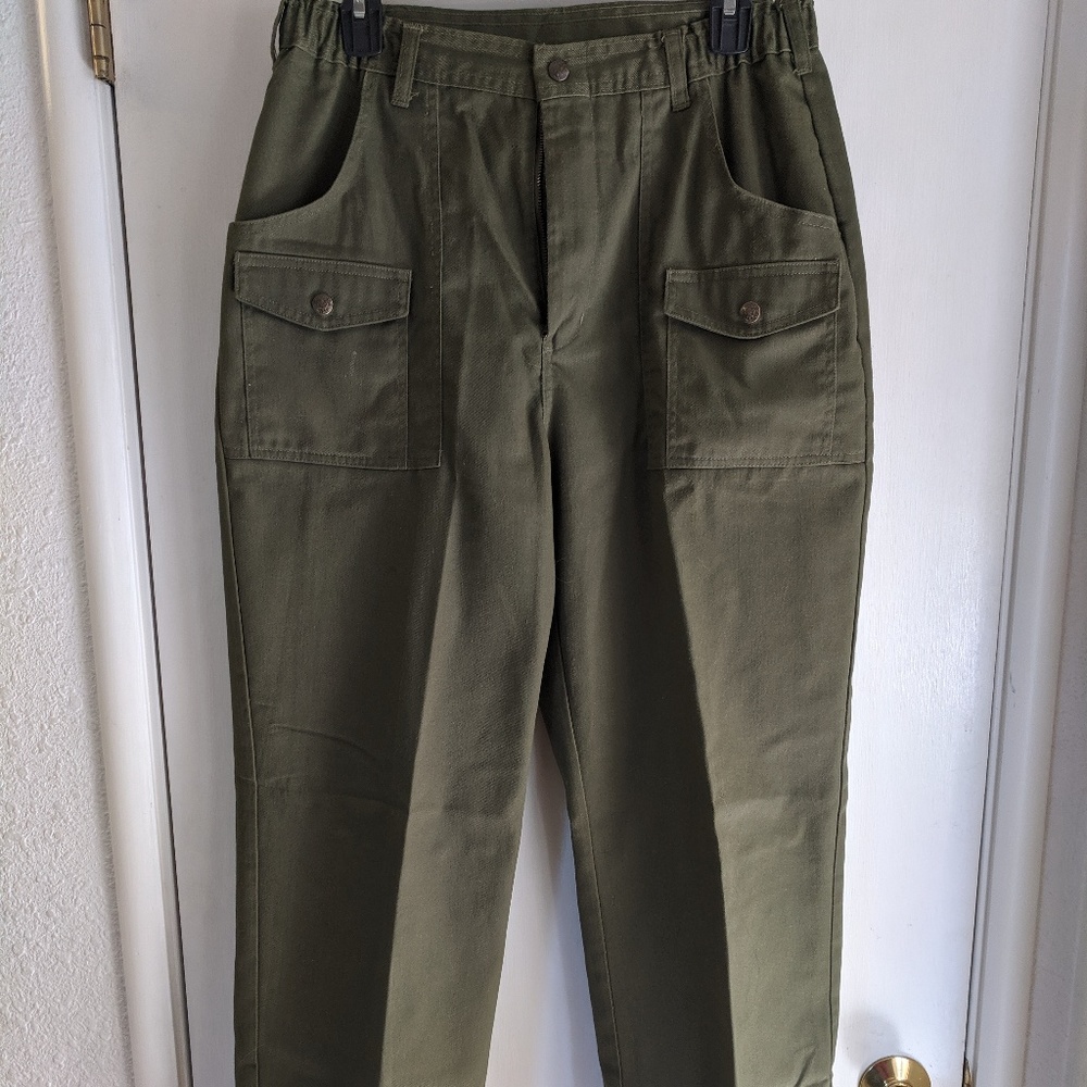 Boy Scouts Uniform Pants Slacks Cargo Mens size 33